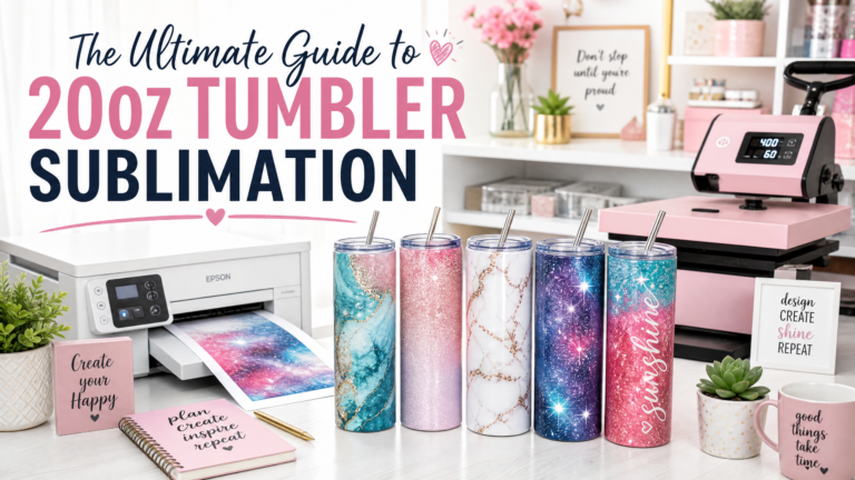 The Ultimate Guide to 20oz Tumbler Sublimation
