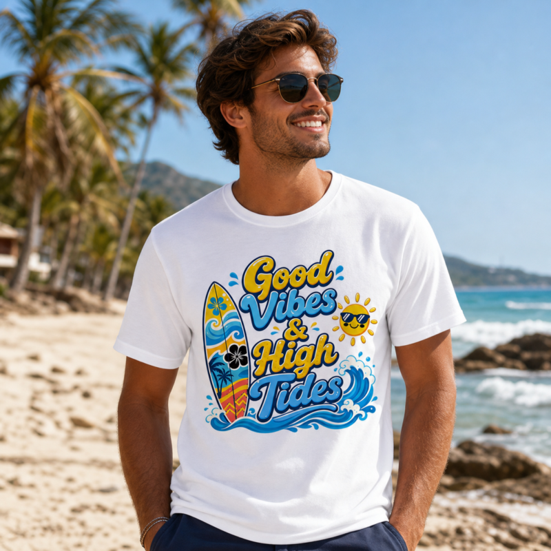 summer t-shirt design free
