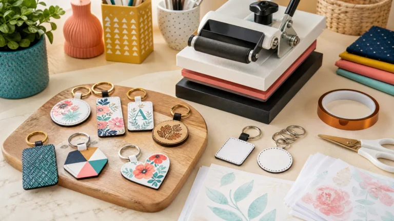 how to sublimate keychains