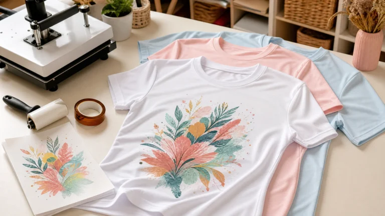 Find out what shirts work best for sublimation, including polyester percentage, fabric color, shirt styles, and the best blanks for bright, long-lasting transfers.
